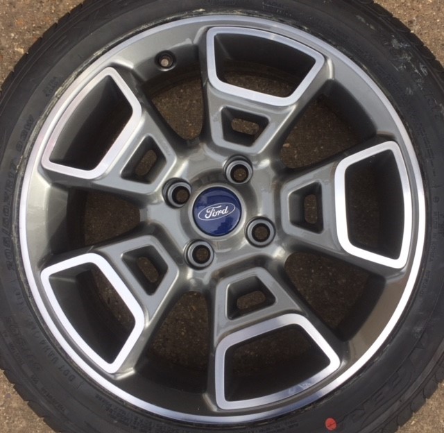 FORD ECO SPORT ANTHRACITE GREY MET