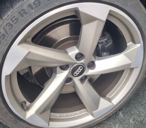 AUDI RS QUATTRO SATIN WHITE GOLD
