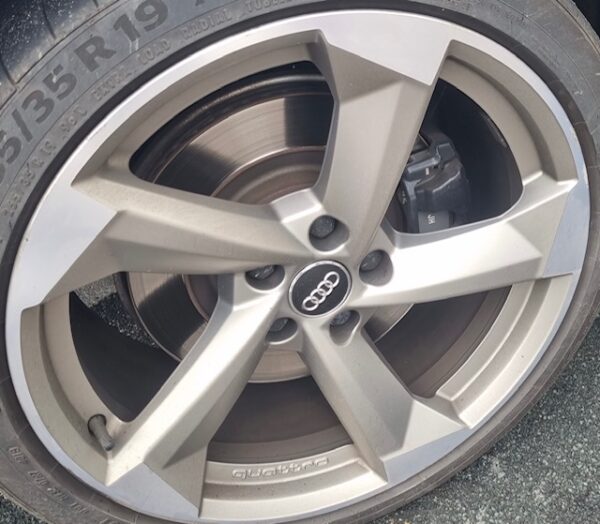 AUDI RS QUATTRO SATIN WHITE GOLD