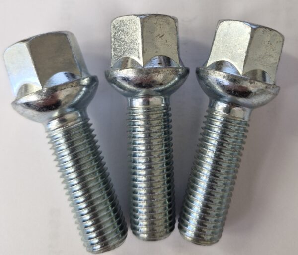 HUB BOLTS - VEE (12MM X 35MM) PACK OF 3