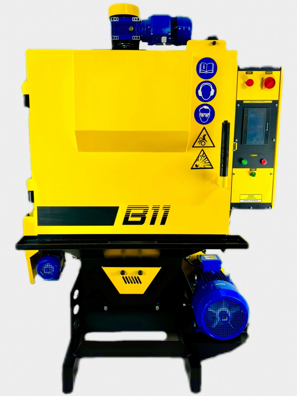 RB11 AUTOMATIC ALLOY WHEEL SHOT BLASTER