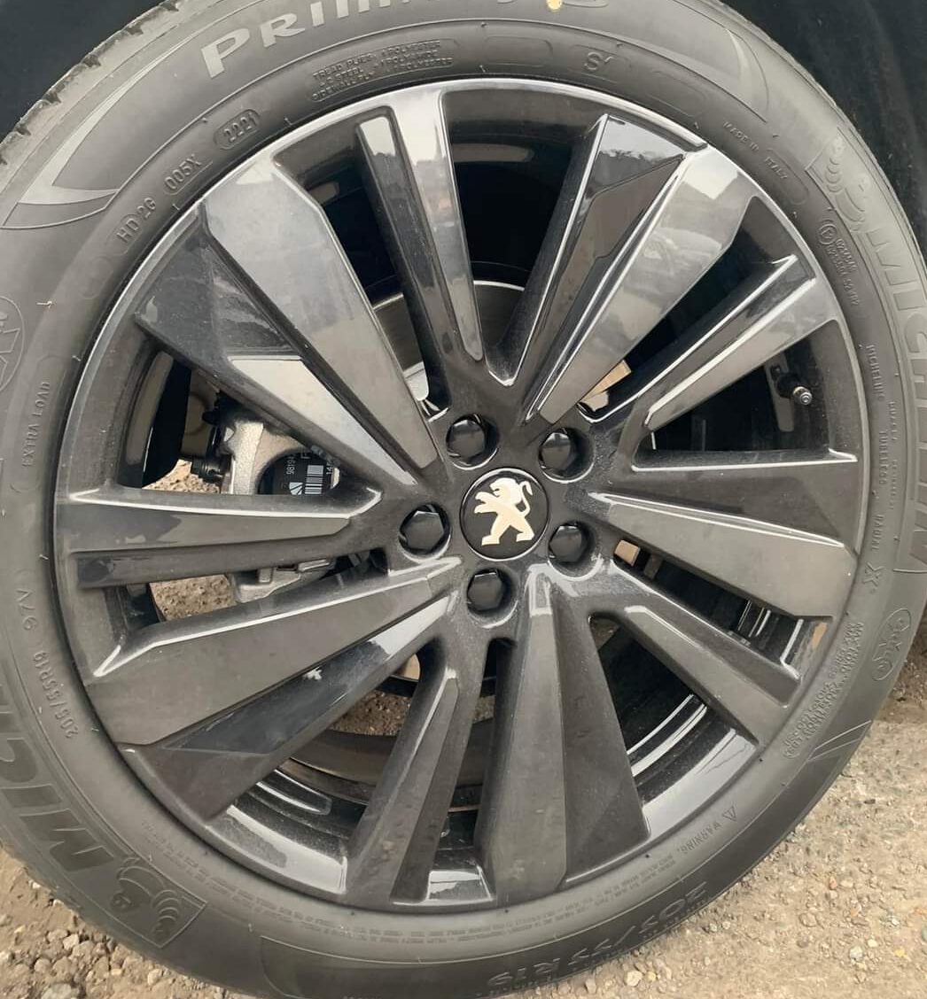 PEUGEOT SMOKED BLACK TINT