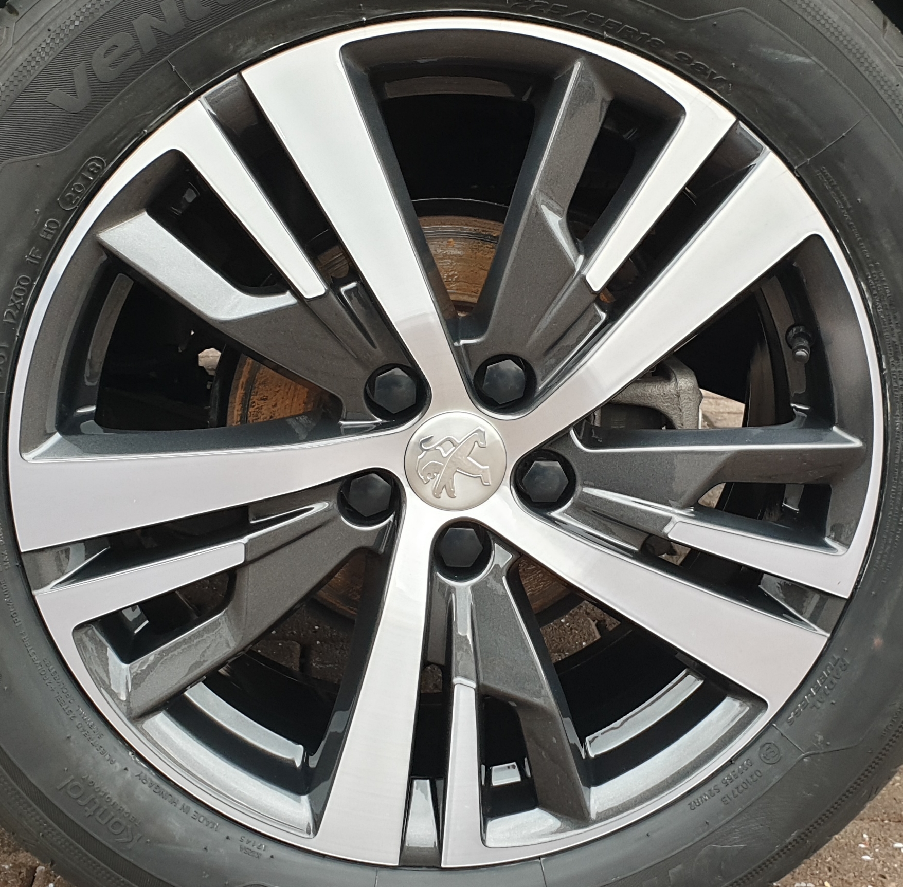 PEUGEOT BLACK METALLIC DC (24-00-247)